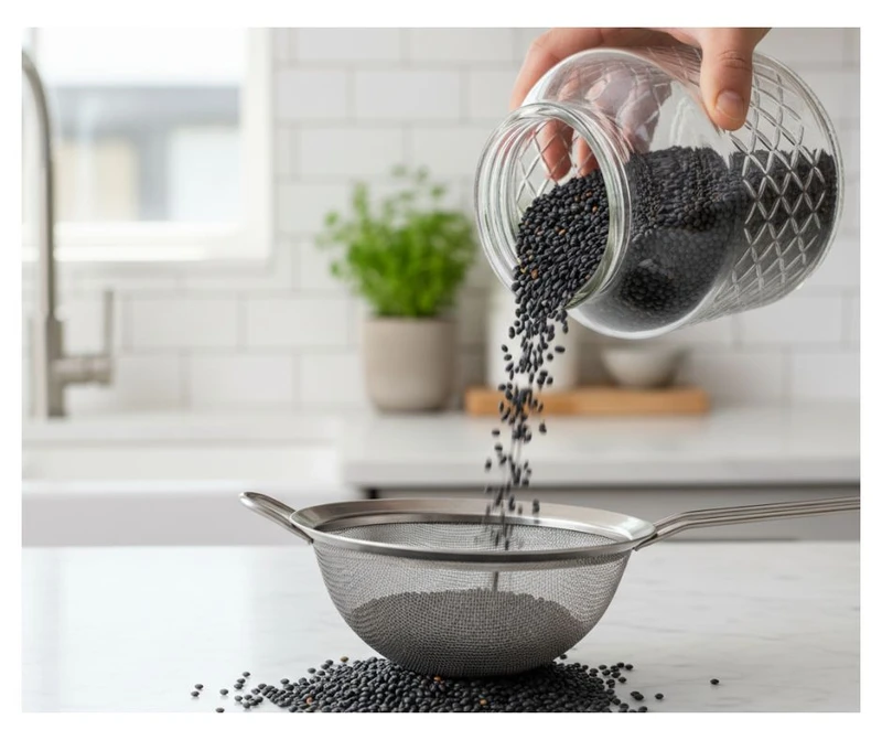 חוששים מקטניות בגלל גזים? הכתבה הזו מציגה שיטת השרייה בשלושה שלבים שתהפוך את העדשים השחורות שלכם לקלות יותר לעיכול. למדו איך להשרות קטניות עדינות למשך 24 שעות לפחות, ולהבטיח שתוכלו ליהנות מהאיכויות התזונתיות הגבוהות של העדשים – בלי בלגן בבטן!