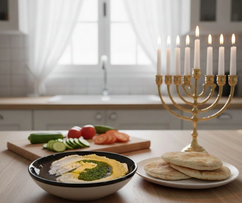 שמן קצח בכבישה קרה (של כרם) הוא אוצר תזונתי, המכיל את התרכובת הפעילה תימוקווינון – נוגד חמצון עוצמתי התומך בחיסון. בשל טעמו העשיר, מספיקה טיפה אחת כדי לרענן מנות קרות כמו חומוס או ממרחי ירקות. הכתבה מציגה מתכון לחומוס ביתי עם ממרח עשבי תיבול, המודגם בטיפת שמן קצח, המשלבת טעם ייחודי עם בריאות מקסימלית.