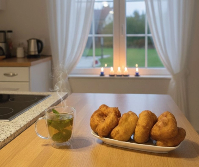 חג חנוכה מגיע! רוצים ספינג' קראנצ'י בלי תחושת כבדות? גלו את הקסם של **שמן אורז מזוכך**! היתרון המדהים שלו הוא יצירת **"סגירת בזק"** על הבצק בזמן הטיגון. הסגירה הזו יוצרת מעטפת פריכה שנועלת את השמן בחוץ ומשאירה את הספינג' אוורירי וקל לעיכול מבפנים. בפנים: מתכון מושלם לספינג' מקמח כוסמין לבן.